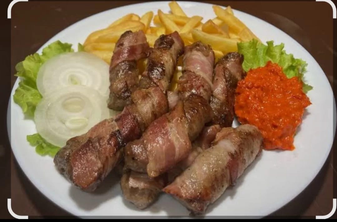 Rolovani ćevap 5 kom